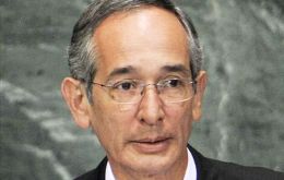 The mission with a staff of 63 is headed by former Guatemalan president Alvaro Colom 