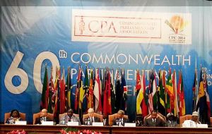 The 60th annual meeting of the Commonwealth Parliamentary Association (CPA) conference was held in Yaounde, Cameroon. has 53 country members. 