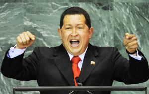 The US campaign against Venezuela's 2006 bid came after Chavez compared former US President George W. Bush to the devil