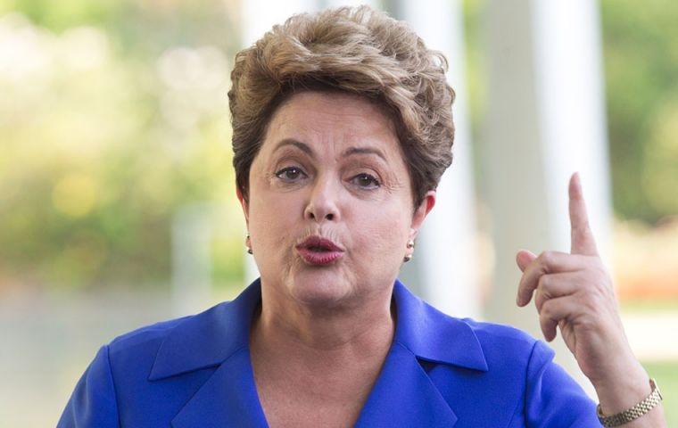 ”If there was diversion, we want (the money) back,” Rousseff said at a press conference at Alvorada Palace, where she was resting