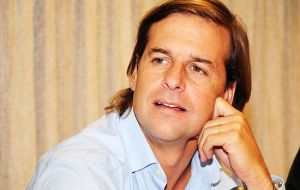 Candidate Lacalle Pou in less than six months with new faces and a 'positive attitude' has revolutionized the 2014 election 