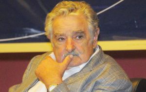 Mujica who steps down in March but most probably will command the ruling coalition from Parliament 