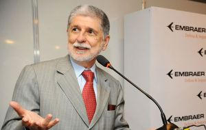 “Our willingness to cooperate with Argentina, our neighbor and ally, is total,” said Brazilian Defense Minister Celso Amorim. 