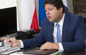 Picardo said that the UK and Gibraltar had to issue statements correcting 'nonsense' published by El Pais from Madrid 