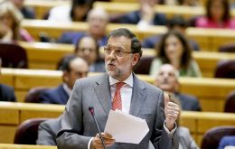 Rajoy apologizes before the Senate