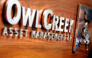 Owl Creek said accelerating par bonds, trading at 54 cents on the dollar, could provide investors with a gross return of 100% in a subsequent restructuring.