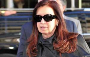 After hospitalization Cristina Fernandez will have to rest in the Olivos presidential residency for at least ten days.