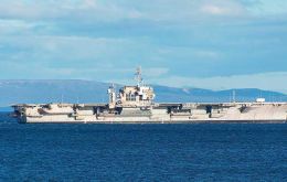 The trip to Texas is expected will take about five months and is among the largest towing efforts ever undertaken with an American warship.