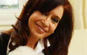 Once Cristina Fernandez is discharged from hospital she must take a ten-day mandatory rest at the Olives residence 
