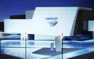 The Argentine leader will be attending the inauguration of Unasur headquarters in Quito, a building named after her late husband Nestor Kirchner