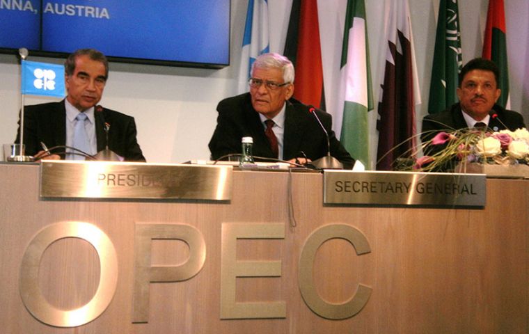 The cartel, whose largest producer and exporter is Saudi Arabia, will meet again in June next year, said an OPEC delegate.