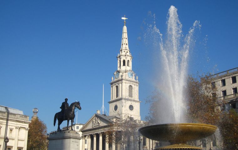 The service will be held at the naval church St Martin-in-the-Fields organized by FIA 