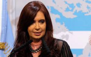 President Cristina Fernandez will be stepping down in December 2015, following on national elections two months earlier 