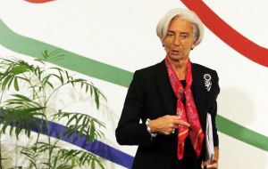 “Progress has been made in the measurements” said IMF chief Lagarde from Chile  