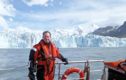  Time of climate change. SGSSI Commissioner sees rapidly retreating glaciers