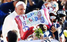  Buenos Aires-born Jorge Mario Bergoglio, now Pope Francis, given tango party for his 78th birthday.