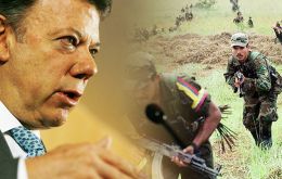  The government of President Juan Manuel Santos cannot accept FARC's truce unless certain conditions are met.