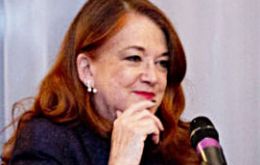 Argentine ambassador in London Alicia Castro