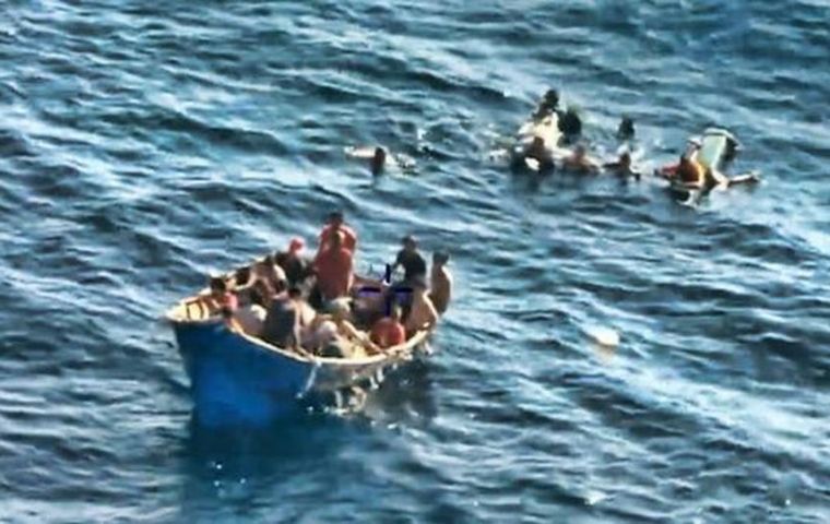 One refugee missing after attack by Cuban Coast Guard
