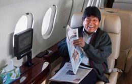 Evo Morales' estate below half a million US dollars