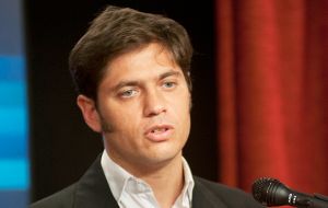 Argentine minister Kicillof accused Aurelius of a 'simultaneous attack' against Argentina and Brazil