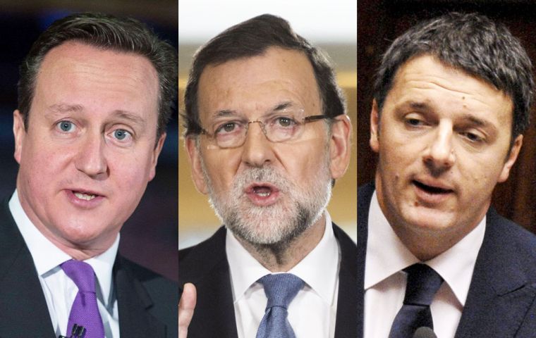 Cameron, Rajoy, Merkel, Renzi among other leaders will be attending the march on Sunday next to president Hollande 