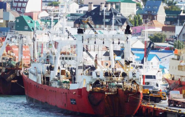 The acquisition of Pesantar includes fishing vessel Echizen Maru, quota of Patagonian toothfish and an 800 metric tons processing capacity plant