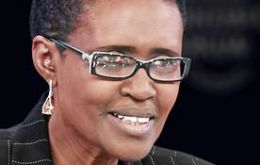 Oxfam CEO Winnie Byanyima, said at the Davos meeting that an explosion in inequality was holding back the fight against poverty.