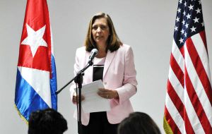 “Cuba aspires to have a normal relationship with the United States, in the broader sense but also in the area of migration”, pointed out Ms Vidal 
