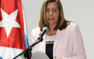 Addressing a sensitive issue that has angered Cuba for decades, Ms Vidal urged Obama to take more steps to put a dent on the crippling US economic embargo.