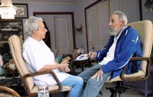 Betto, a founder of Liberation Theology, and Castro are old friends and the Brazilian is a frequent visitor to Havana