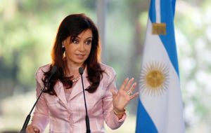 Argentine president Cristina Fernandez has been the less willing to agree with the EU, but Brazil, Uruguay and Paraguay have shown the most interest 