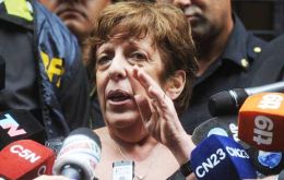 “I do not want my work to be manipulated by any political sector,” Fein told reporters outside her office in the centre of Buenos Aires
