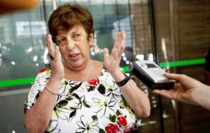  Fein said she was suspending vacations because it was her moral obligation and 'it was more important, in memory of prosecutor Nisman' 