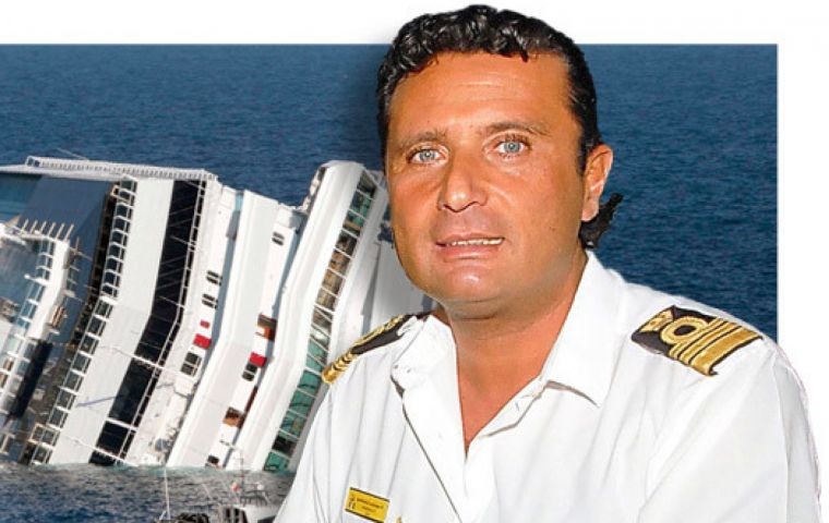 Francesco Schettino was commanding the vessel, when it hit rocks off the Giglio island, tearing a hole in its side.