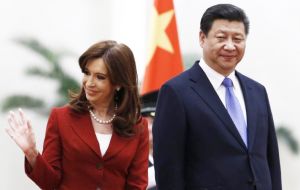 Cristina Fernandez trip to Beijing and the raft of agreements signed, the conditions of some of them still unknown remain controversial  