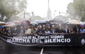 A week ago, hundreds of thousands of people took to the streets of Buenos Aires and other Argentine cities in a silent march to demand justice.