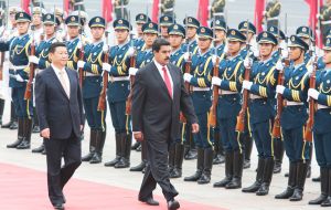 Venezuela's Maduro travelled to China in early January and alleges to have secured 20bn for his country's ailing economy