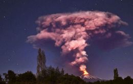Villarrica is one of Chile’s most active volcanoes and activity reportedly increased in the past month