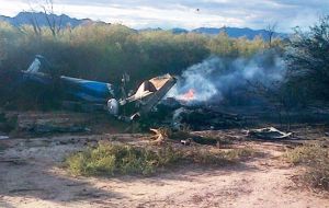 “Apparently, the two helicopters collided as they were filming. There are no survivors,” said La Rioja government spokesperson Horacio Alarcón.