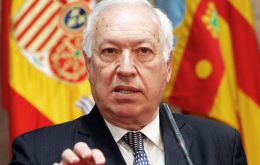 García-Margallo has been pressing for Gibraltar to be excluded from a new trench EU Single Sky measures, currently frozen because of the row