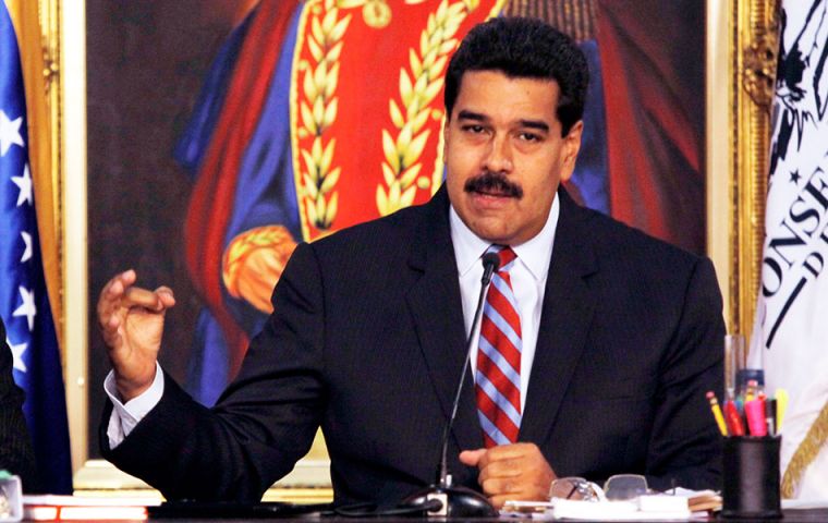 “We'll be able to prepare ourselves economically, financially and commercially for whatever kind of blockade the U.S. surely has planned,” said Maduro. 