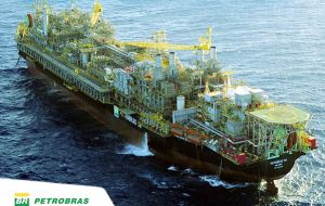 The P-58 is one of Petrobras' biggest-producing platforms in the Campos basin, a region off the coast of the southeastern state of Rio de Janeiro