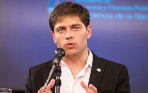 “Reading the fine print of the deal, what we find is a trap possible aimed at scamming the bondholders,” Kicillof told a news conference in Buenos Aires.