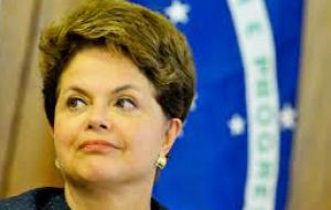 The office of president Dilma Rousseff said “Brazil is very interested in participating in this initiative,” from the country's main trading partner