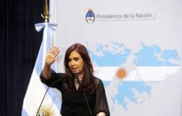 This will be the last time Cristina Fernandez heads the April 2 ceremonies recalling the beginning of the 1982 conflict with UK over the disputed Falklands  