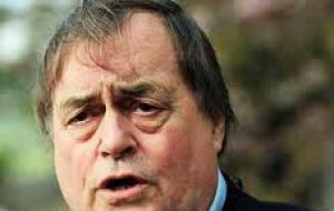 “Might I remind them that we spend £65mn a year helping another group of British Islanders, except they live on the Falklands” argued Prescott