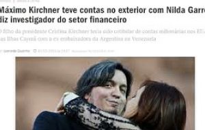 Media reports in Brazil and Argentina had accused Garre and president Cristina Fernández's son  Maximo Kirchner, of having bank accounts abroad.