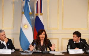 Argentina is a country not only of natural resources but also human resources, said Cristina Fernandez, praising the country's recovery since 2001/2002 