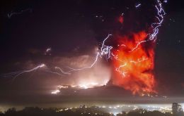 The 2.200 meters Calbuco last erupted in 1972 and is considered one of the top three most potentially dangerous among Chile's 90 active volcanoes.